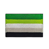 Aromantic Pride Velcro Embroidered Patch Embroidered Patch PRIDE MODE